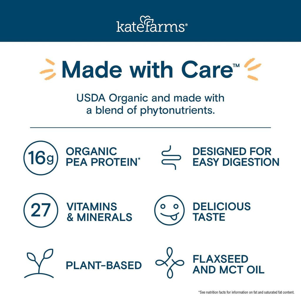 Kate Farms Nutrition Shake, Coffee, Case/12