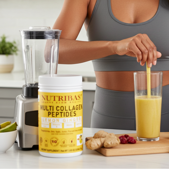 Multi Collagen Peptides Powder for Hair, Skin, Nails & Joint Support