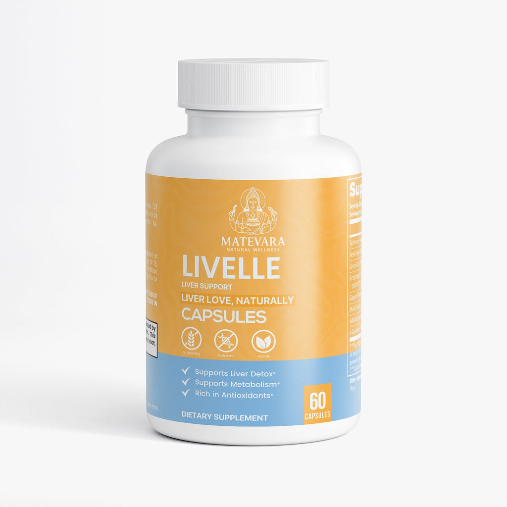 Livelle Milk Thistle Liver Support Supplement | 60 Capsules