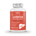 LiverTox, Advanced Formula for Liver Detox, Cleanse & Digestion, 60 Vegan Capsules by NuBest Nutrition®