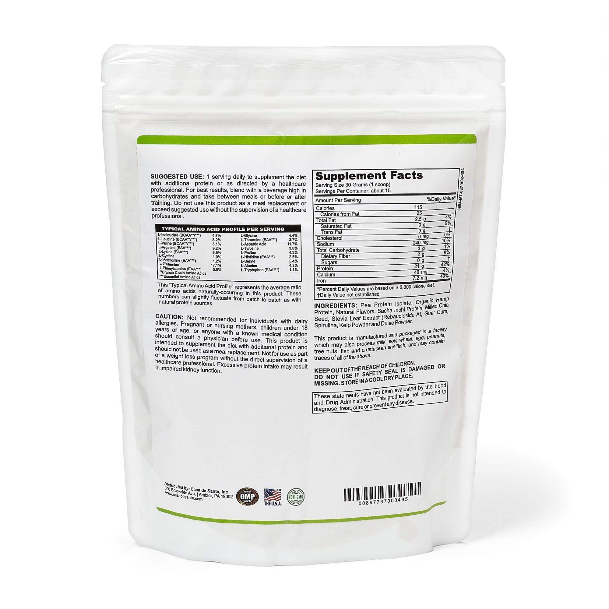 Elemental Vegan Protein Powder | Low FODMAP & GLP-1 Plant-Based Nutrition Support