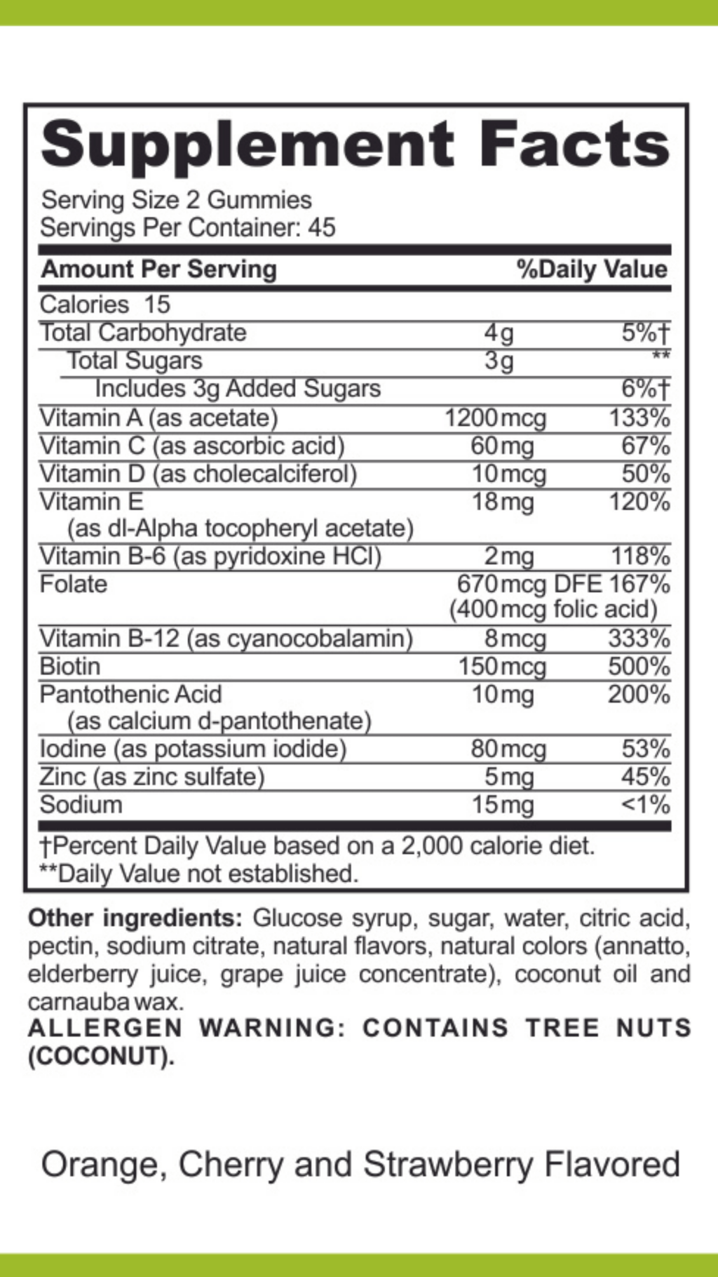 Vitamin & Mineral Gummies | Low FODMAP & GLP-1 Daily Essential Nutrition