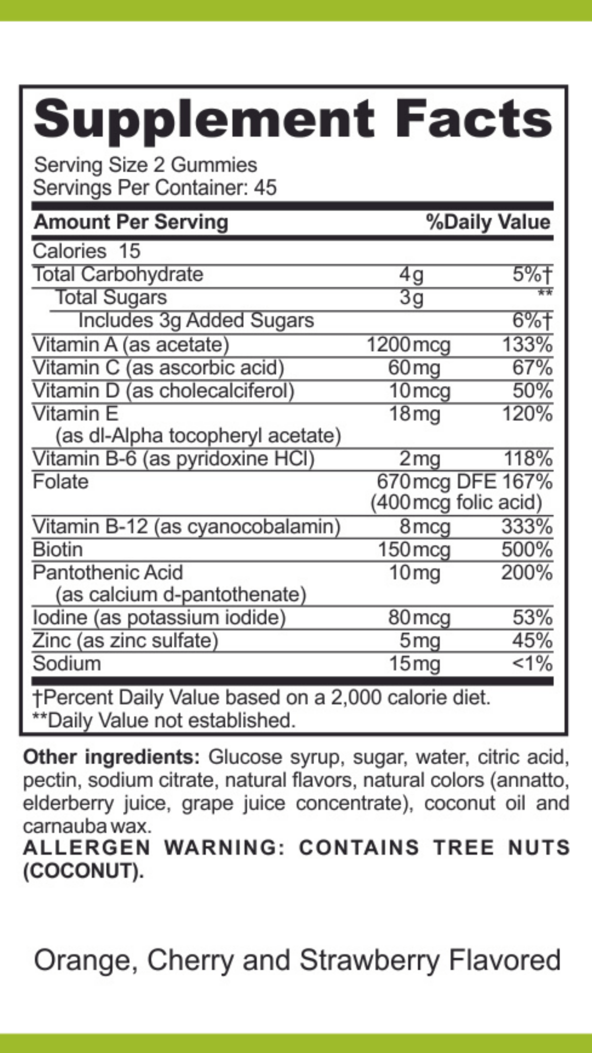 Vitamin & Mineral Gummies | Low FODMAP & GLP-1 Daily Essential Nutrition