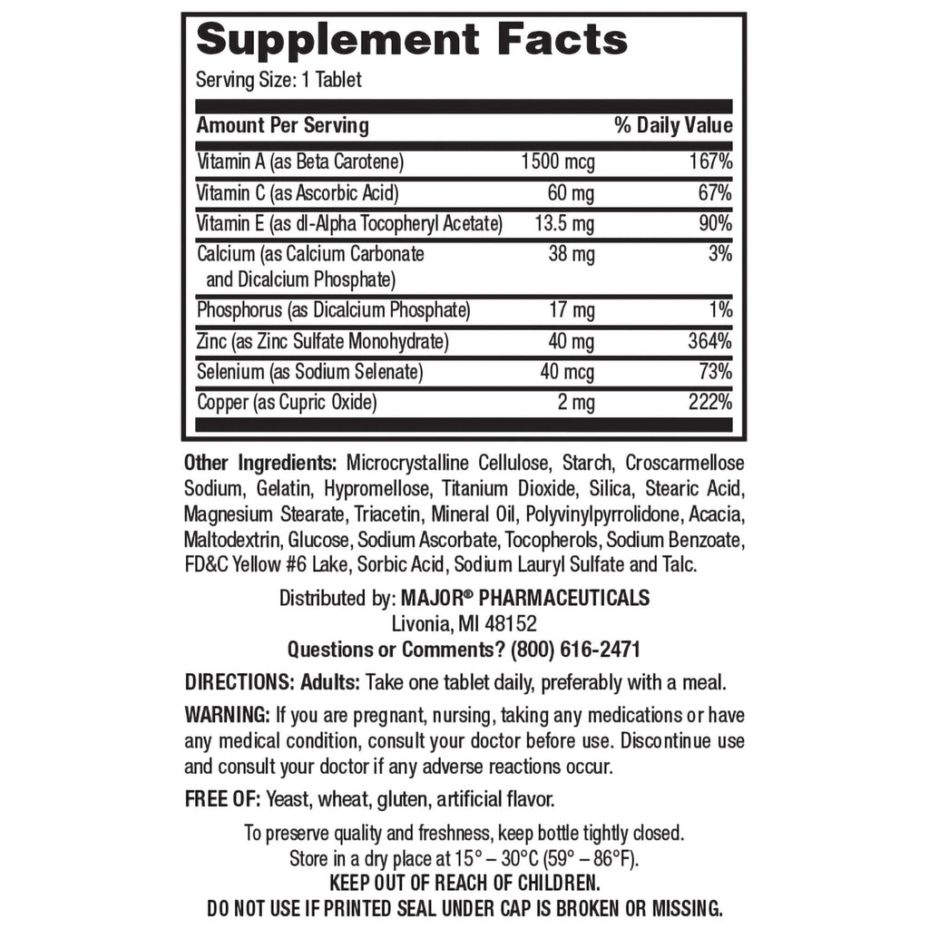 Major Prosight Omega-3 Fish Oil Supplement, 60 tablets