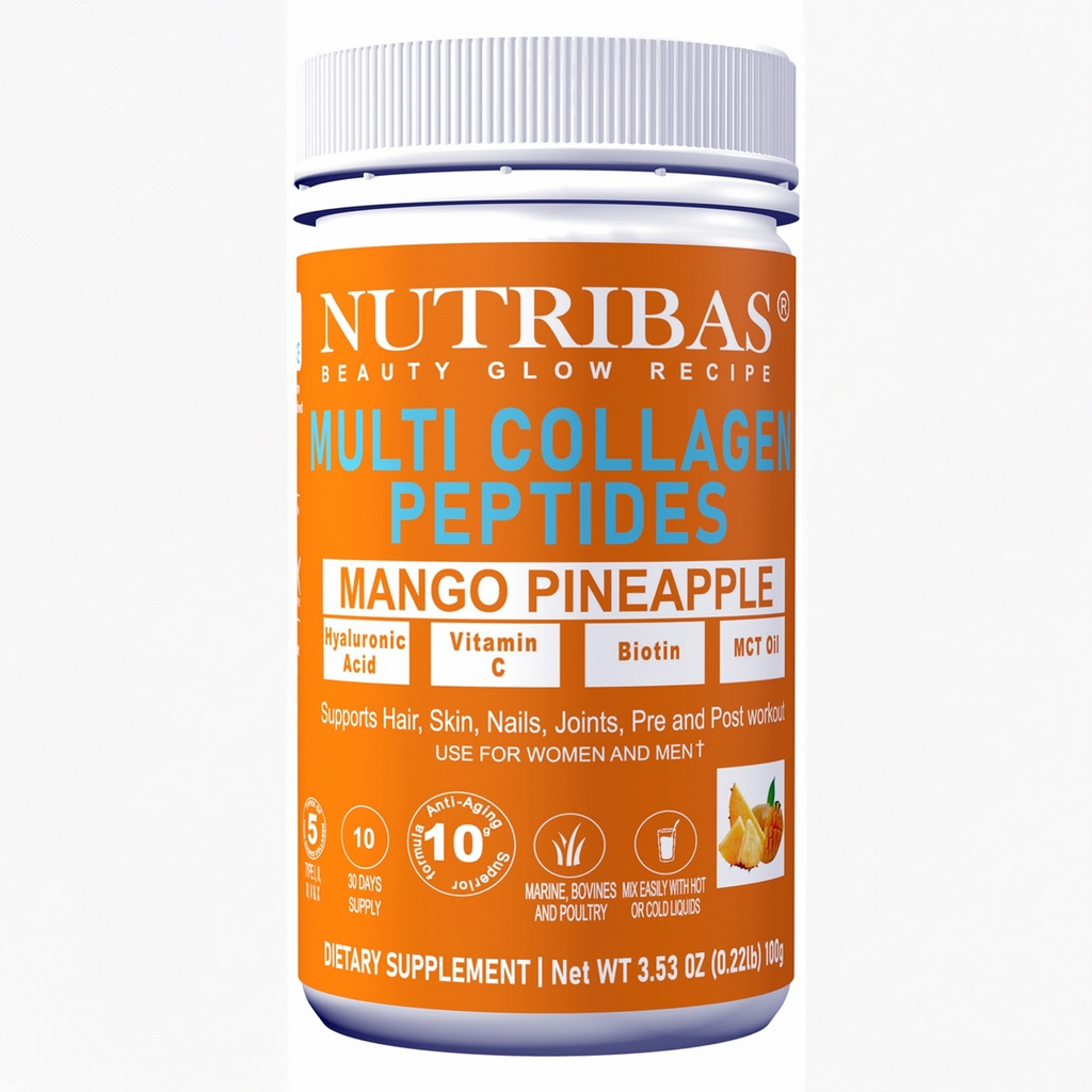 Multi Collagen Peptides Powder for Hair, Skin, Nails & Joint Support