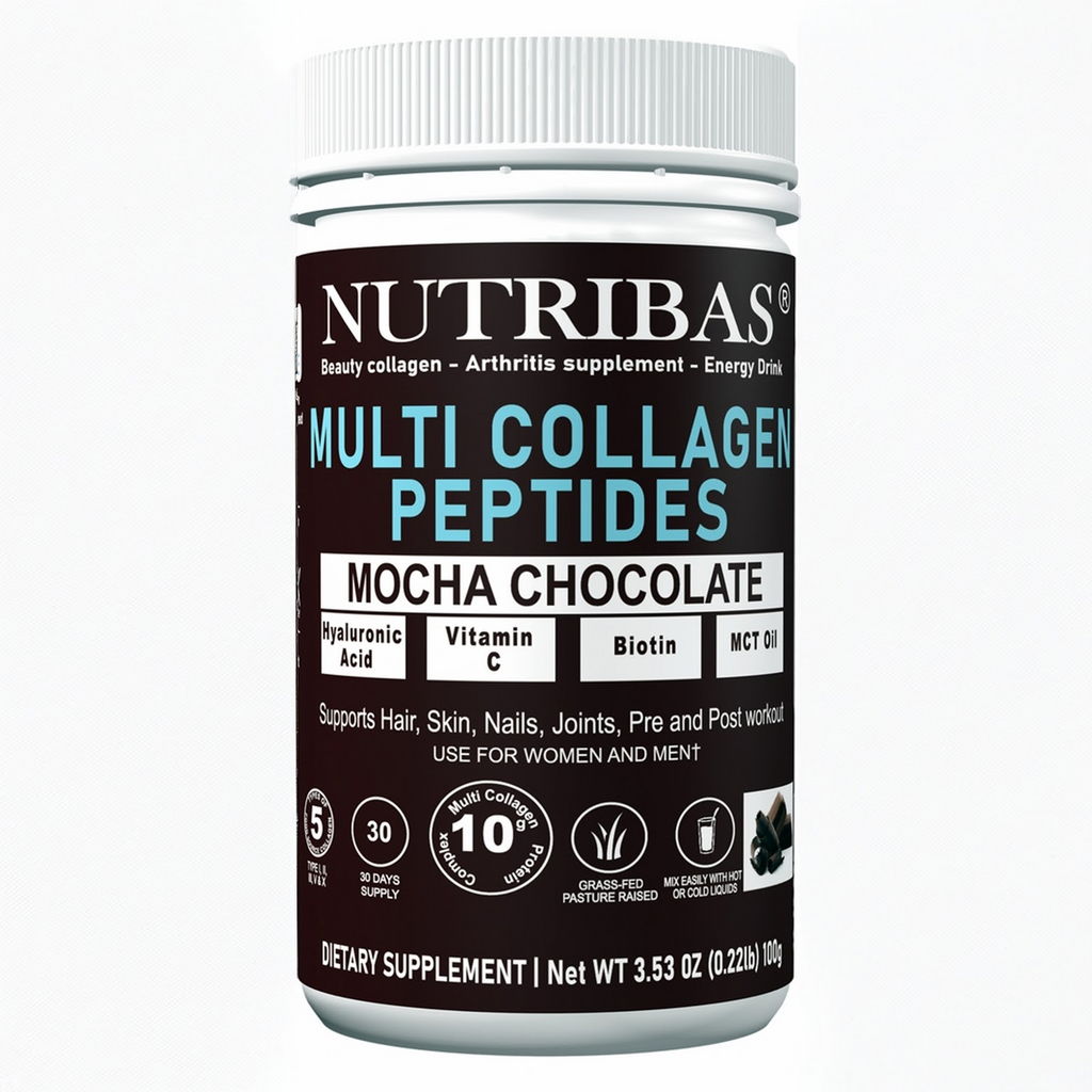 Multi Collagen Peptides Powder for Hair, Skin, Nails & Joint Support
