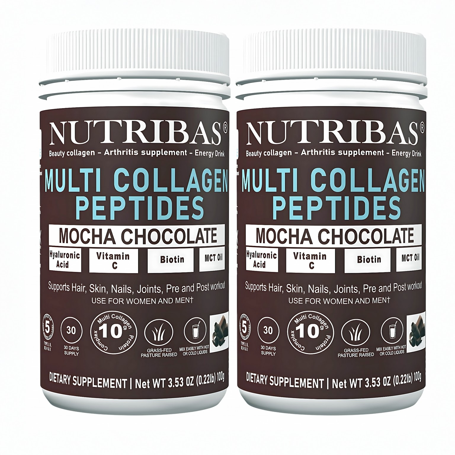 Multi Collagen Peptides Powder for Hair, Skin, Nails & Joint Support