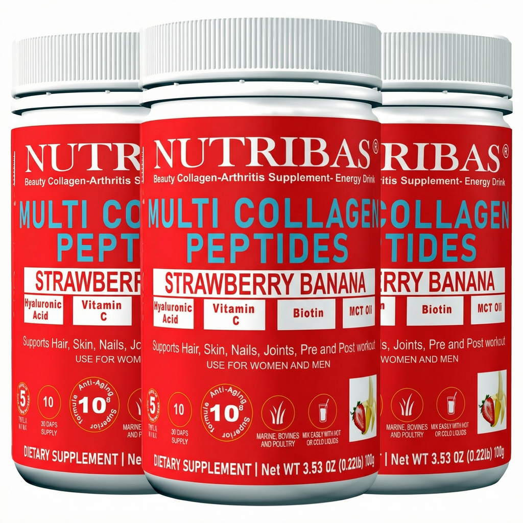 Multi Collagen Peptides Powder for Hair, Skin, Nails & Joint Support