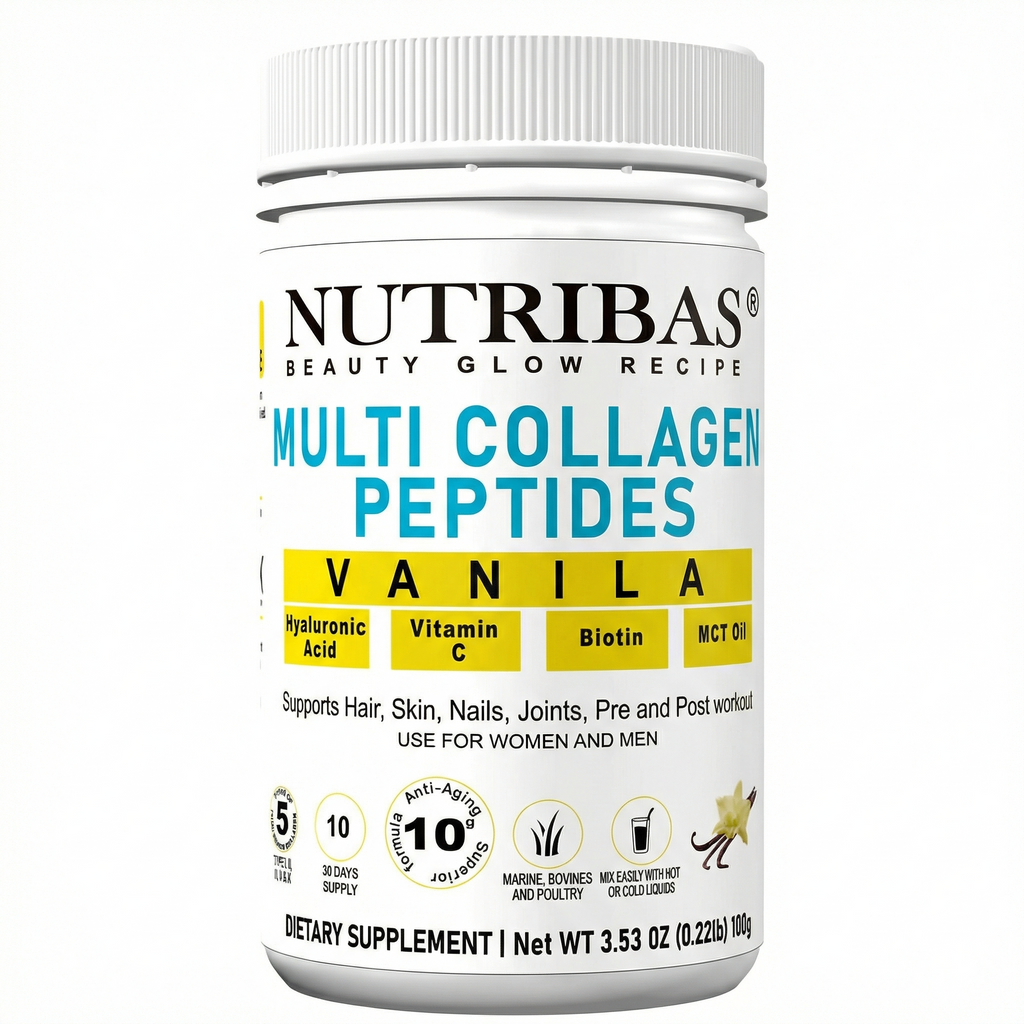 Multi Collagen Peptides Powder for Hair, Skin, Nails & Joint Support