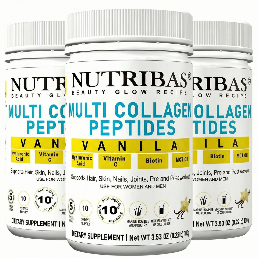 Multi Collagen Peptides Powder for Hair, Skin, Nails & Joint Support