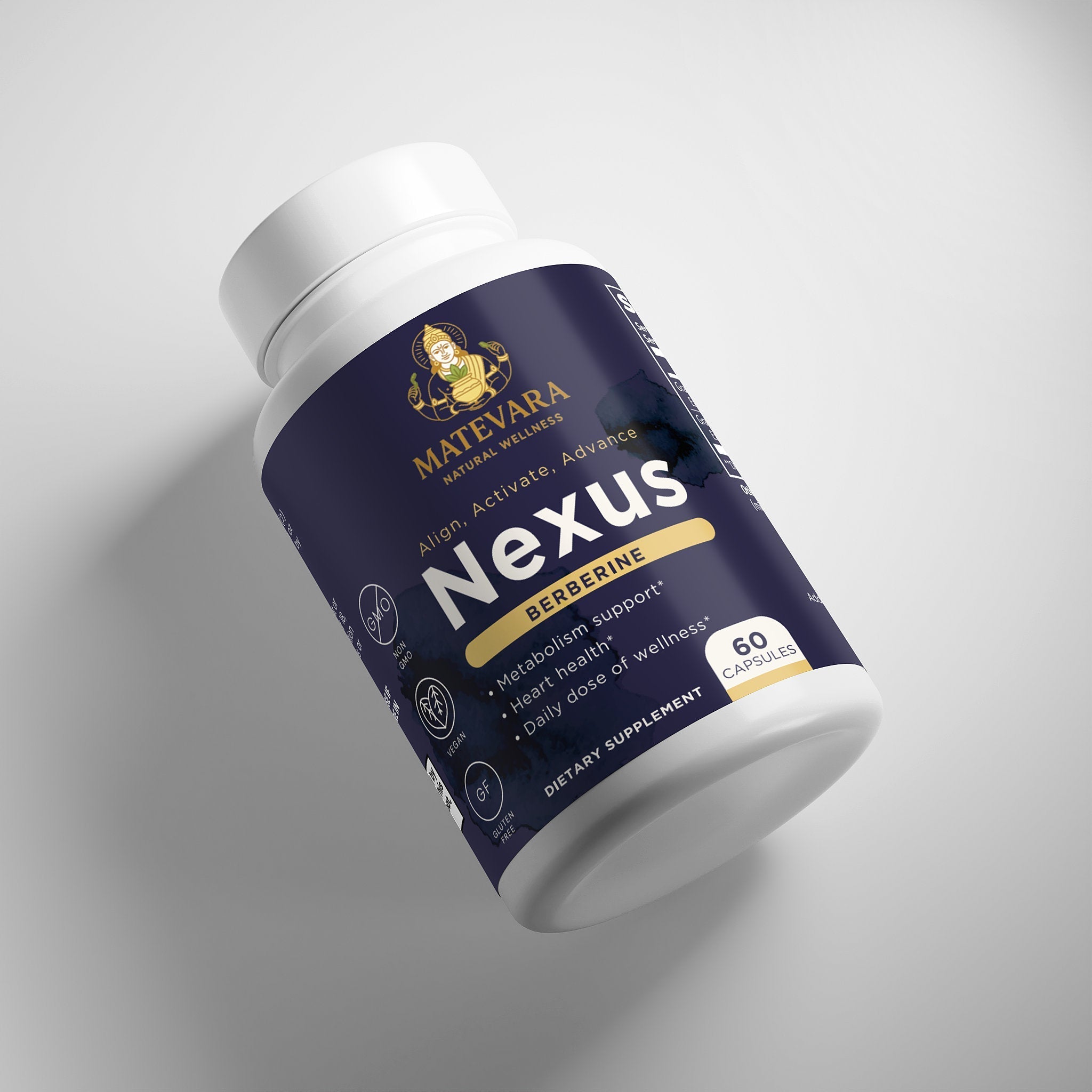 Nexus Berberine HCL Supplement | 60 Count