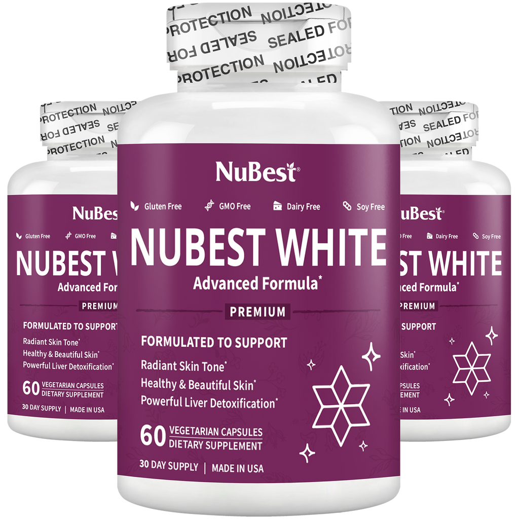 NuBest White, Skin Brightening Formula, 60 Vegan Capsules by NuBest Nutrition®