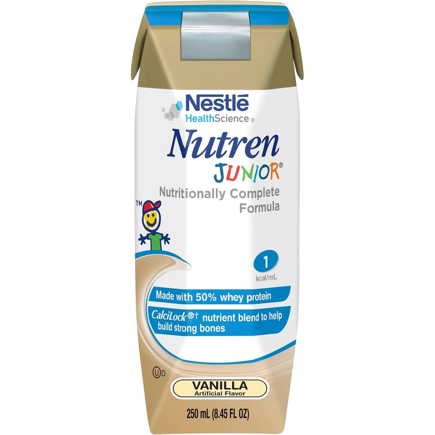 Nutren Junior 1.0 Cal Pediatric Supplement, Vanilla, CS/24