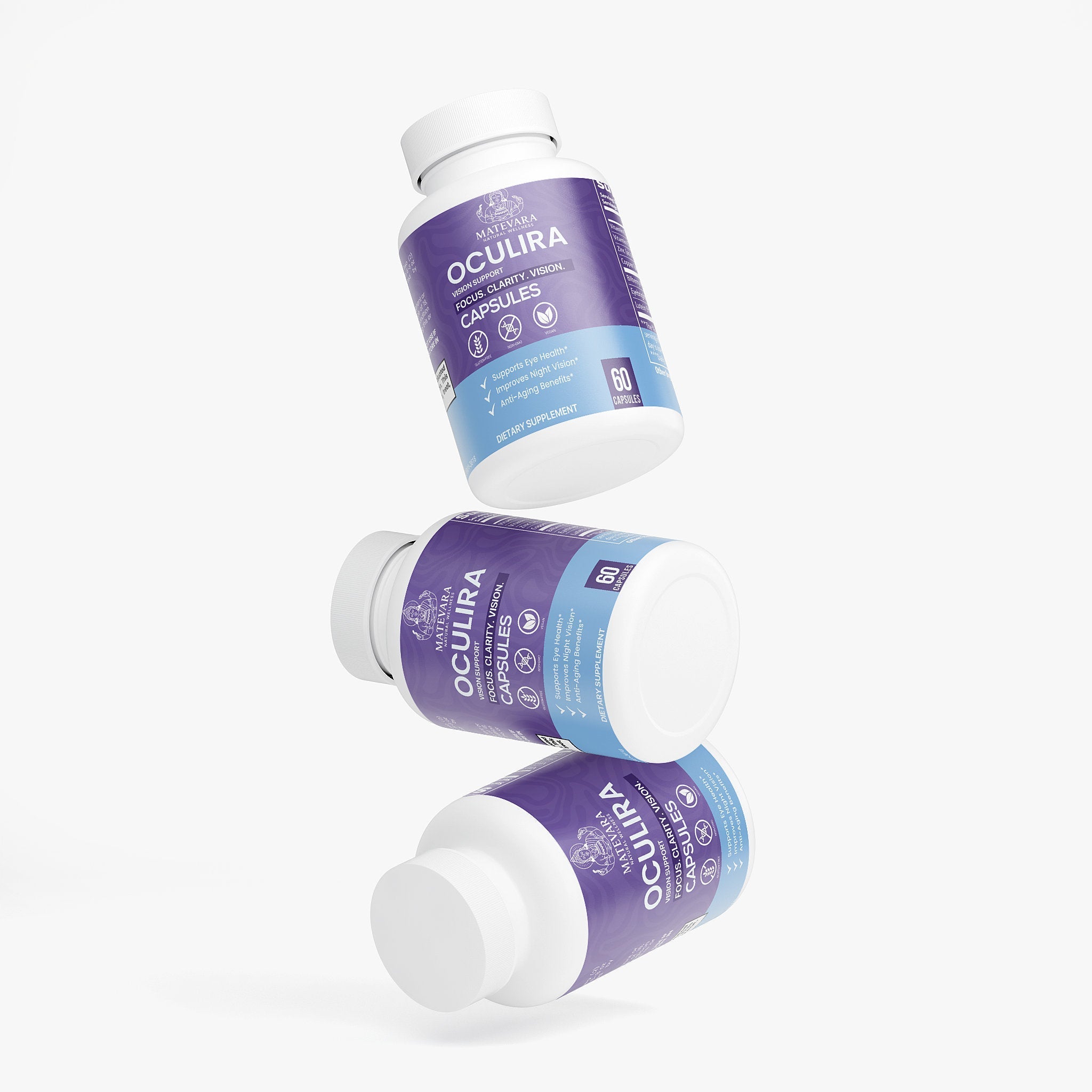 Oculira Vision Support | Eye Health Capsules | 60 Count