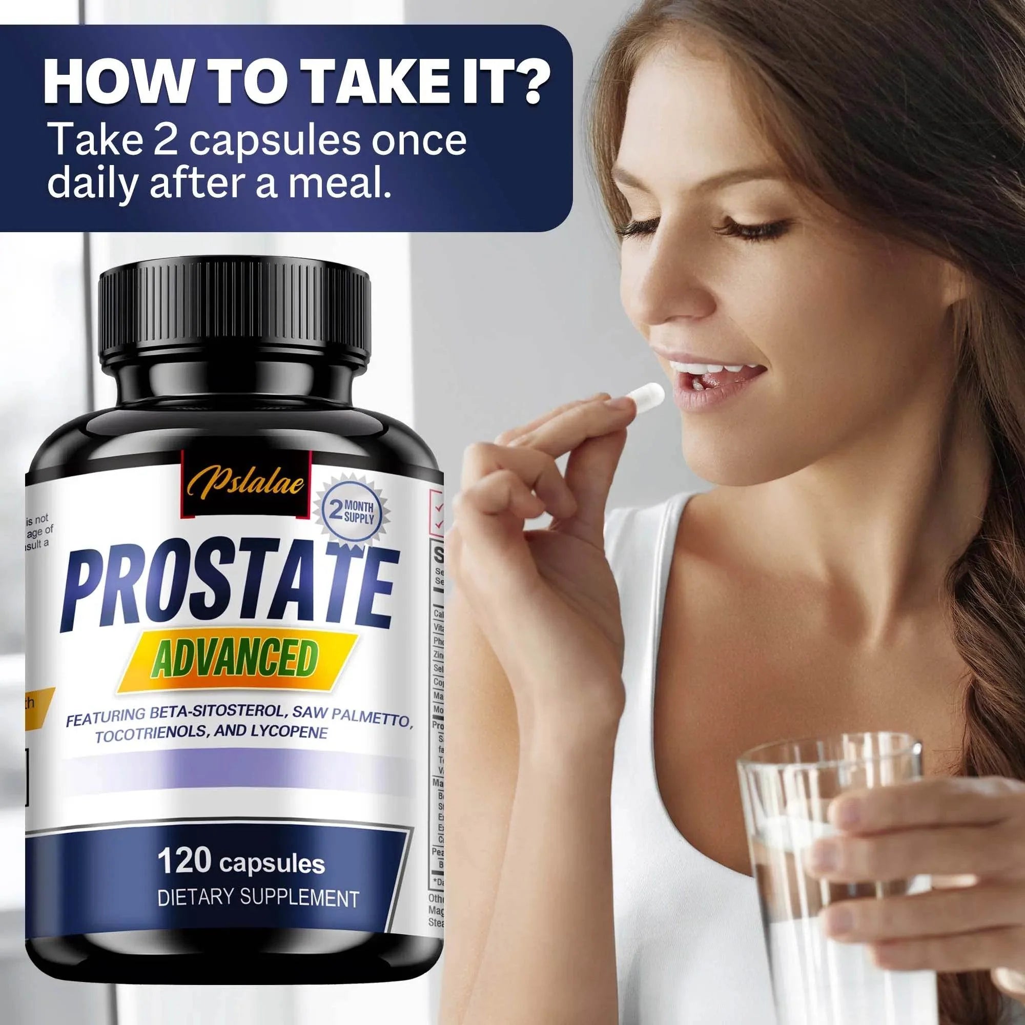 Saw Palmetto Prostate Capsules - 120 Count