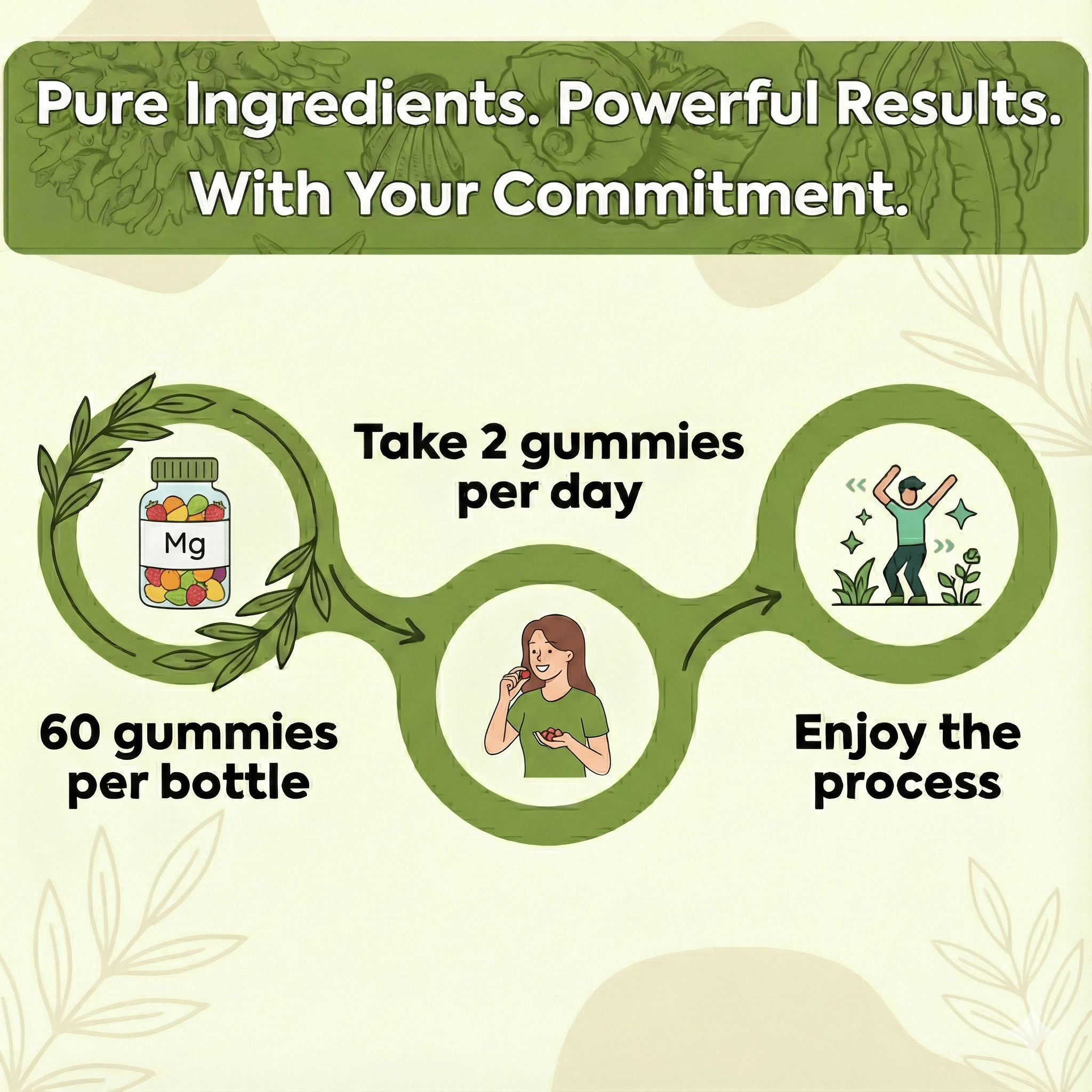 Vibeara Multivitamin Bear Gummies (Adult) |60 Count