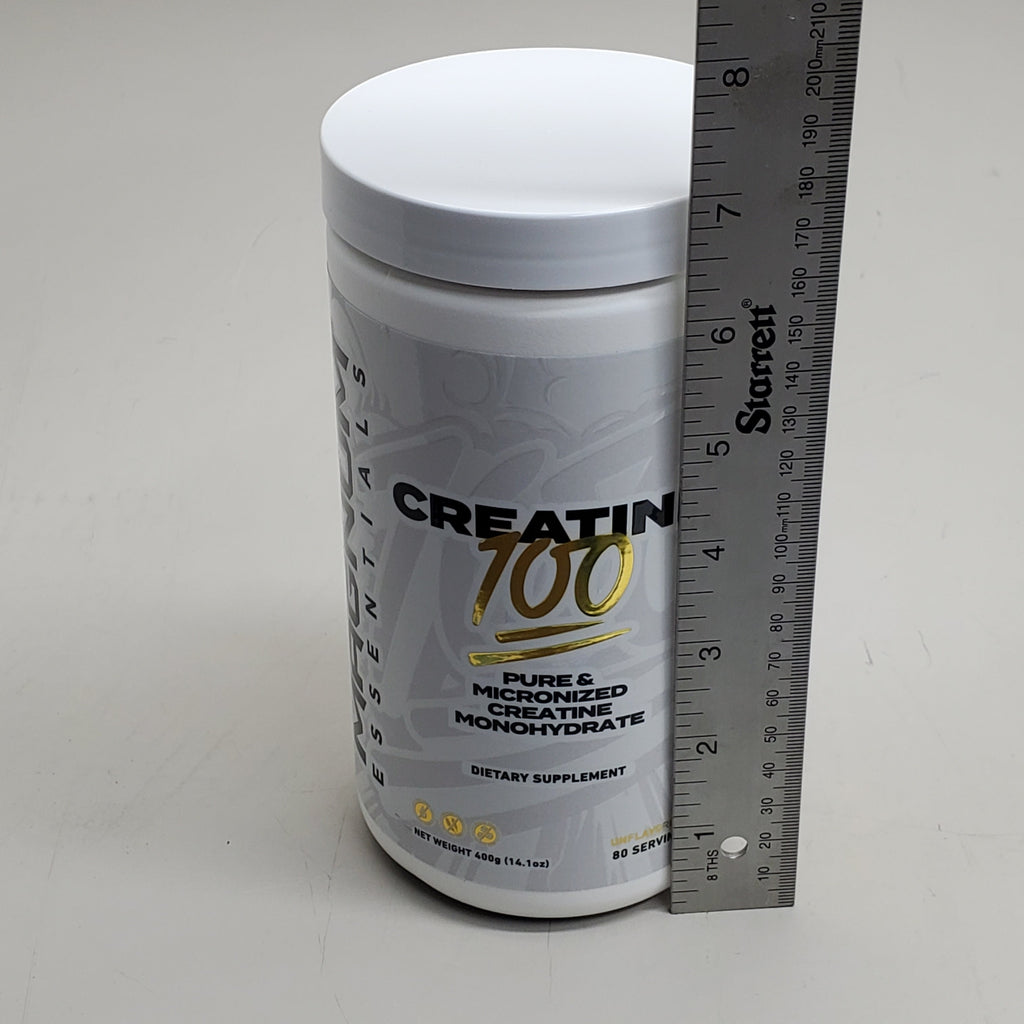 MAGNUM Creatine 100 Pure & Micronized Monohydrate 80 Serv 400g BB 04/27