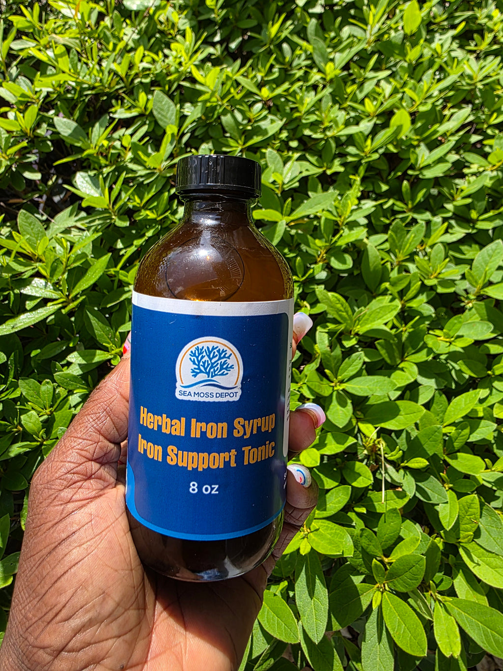 Herbal Iron Liquid Supplement | Natural Vegan Iron Boost for Energy, Vitality & Wellness