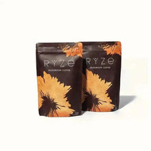 RYZE Mushroom Coffee Pack of 2 | 6 Adaptogenic Mushrooms | Organic | Instant Coffee | MCT Oil | Better Energy, Focus, Digestion, Immunity | Cordyceps, Lion’s Mane, Shiitake, Reishi, Turkey Tail, King Trumpet