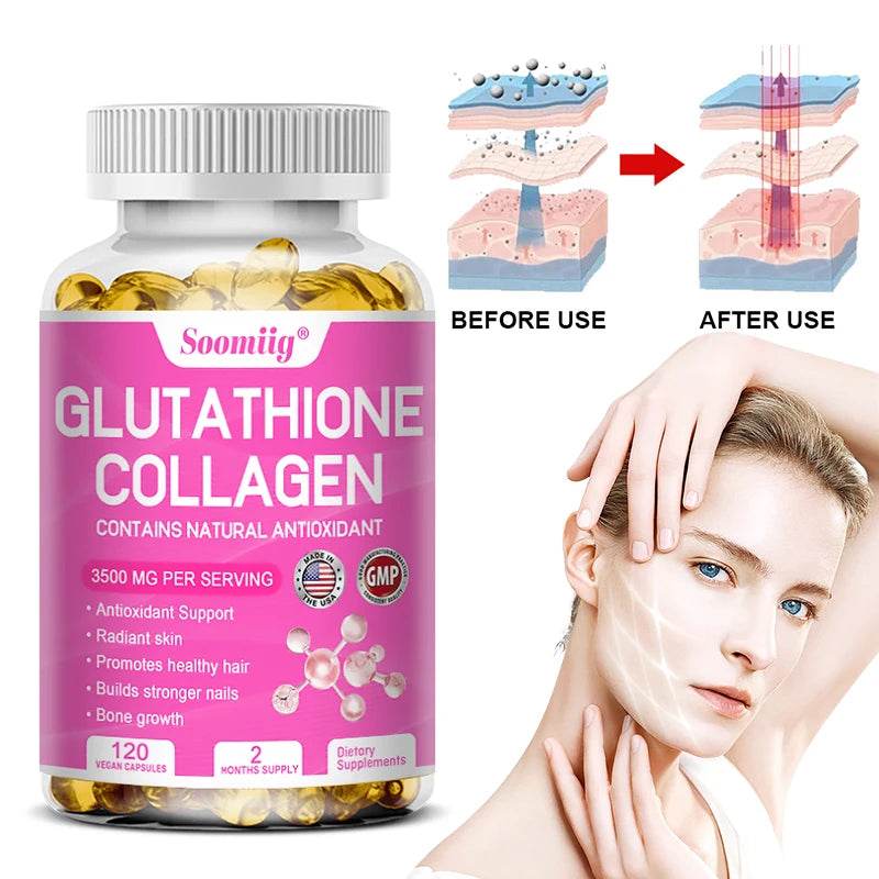Collagen Glutathione Supplement – Antioxidant Boost