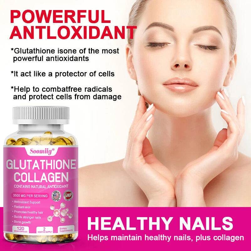 Collagen Glutathione Supplement – Antioxidant Boost