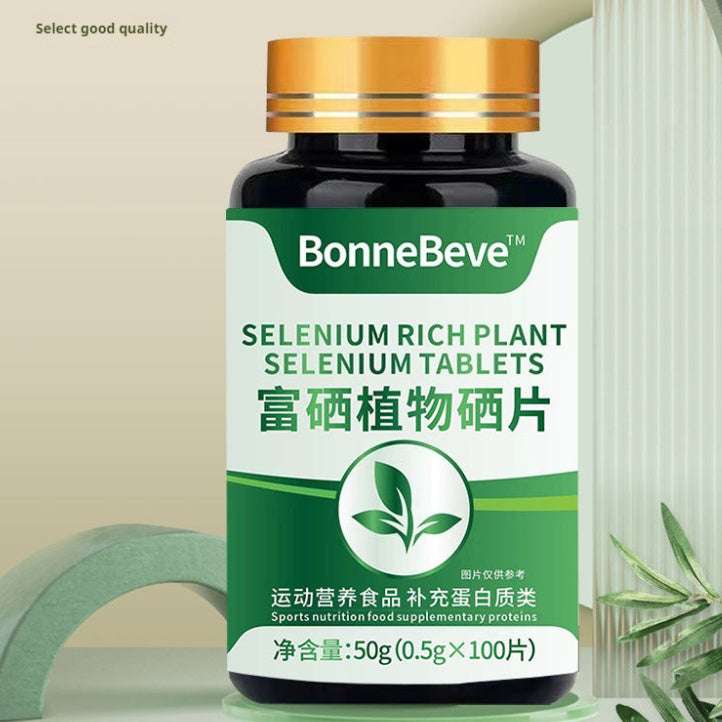 Selenium-Rich Plant Selenium Pressed Tablets – Daily Wellness Supplement