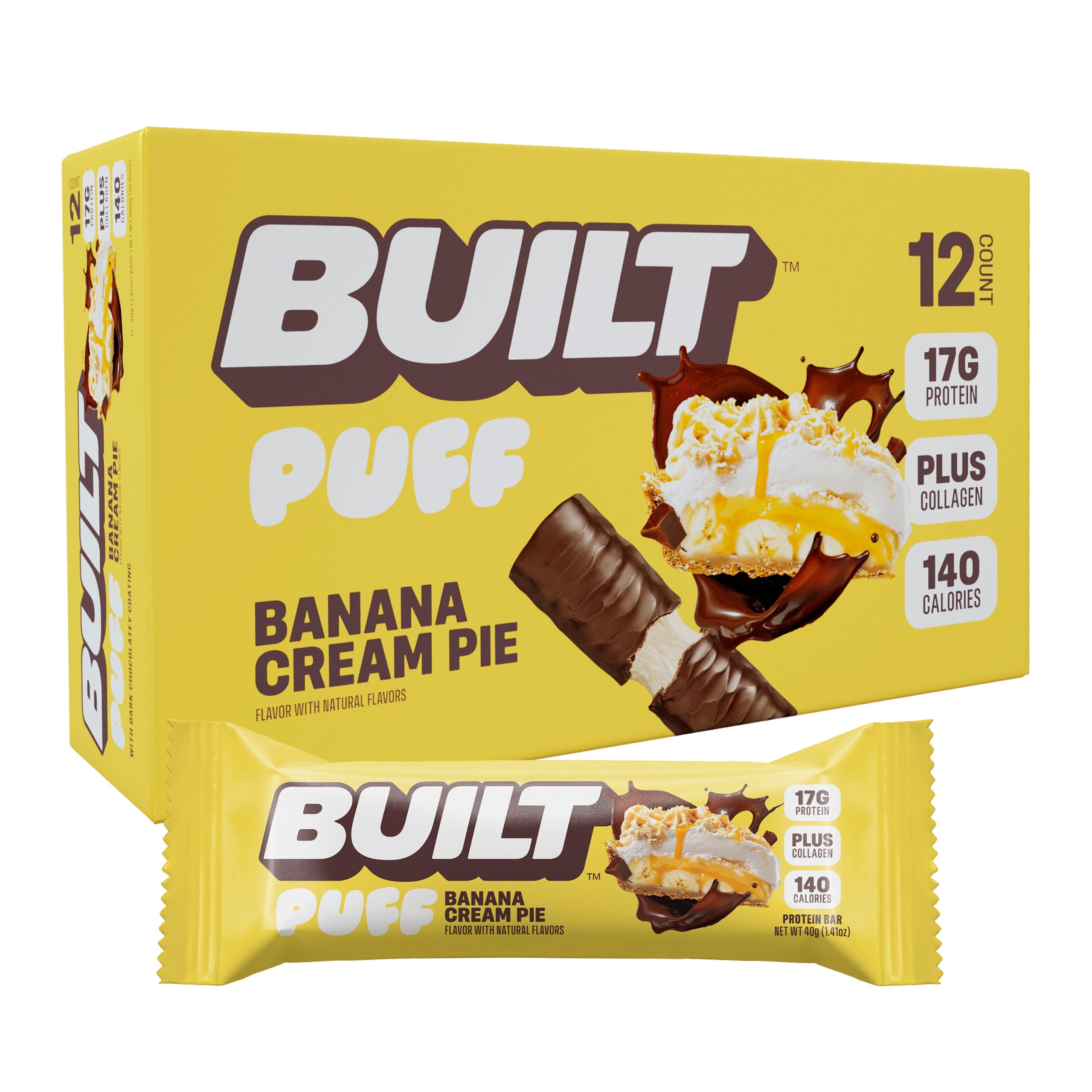 Banana Cream Pie Puff