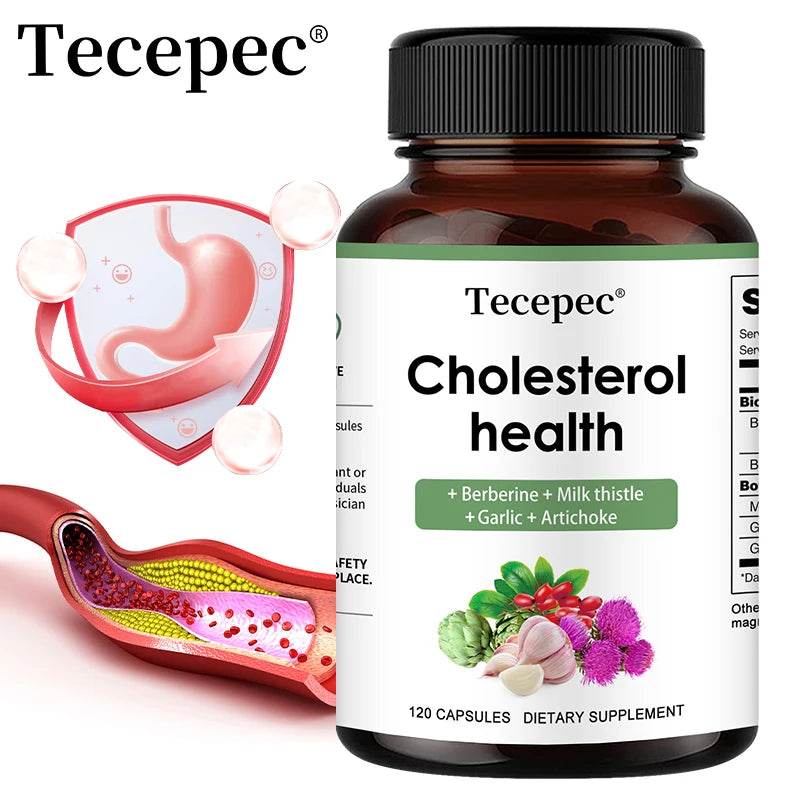 Cholesterol Support Supplement - 120 Capsules