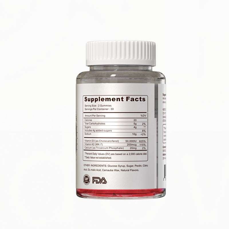 Vitamin D3 K2 Supplementing Granules Soft Candy
