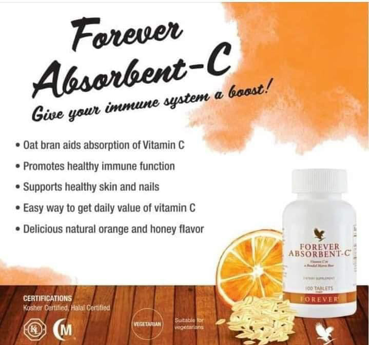 Forever Absorbent-C - Chewable Vitamin C Supplement
