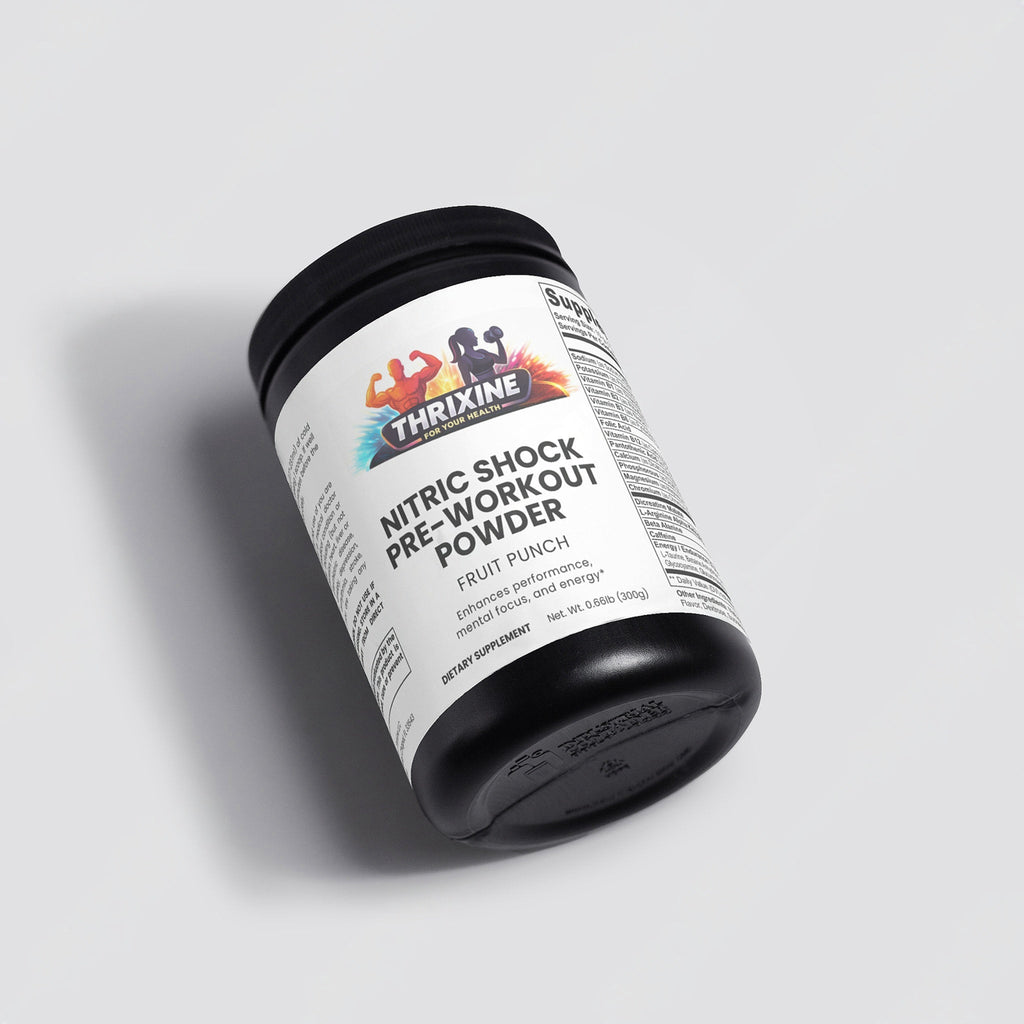 Nitric Shock Pre-Workout Powder Made in the USA